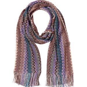 Metallic Thread Missoni Scarf NWT